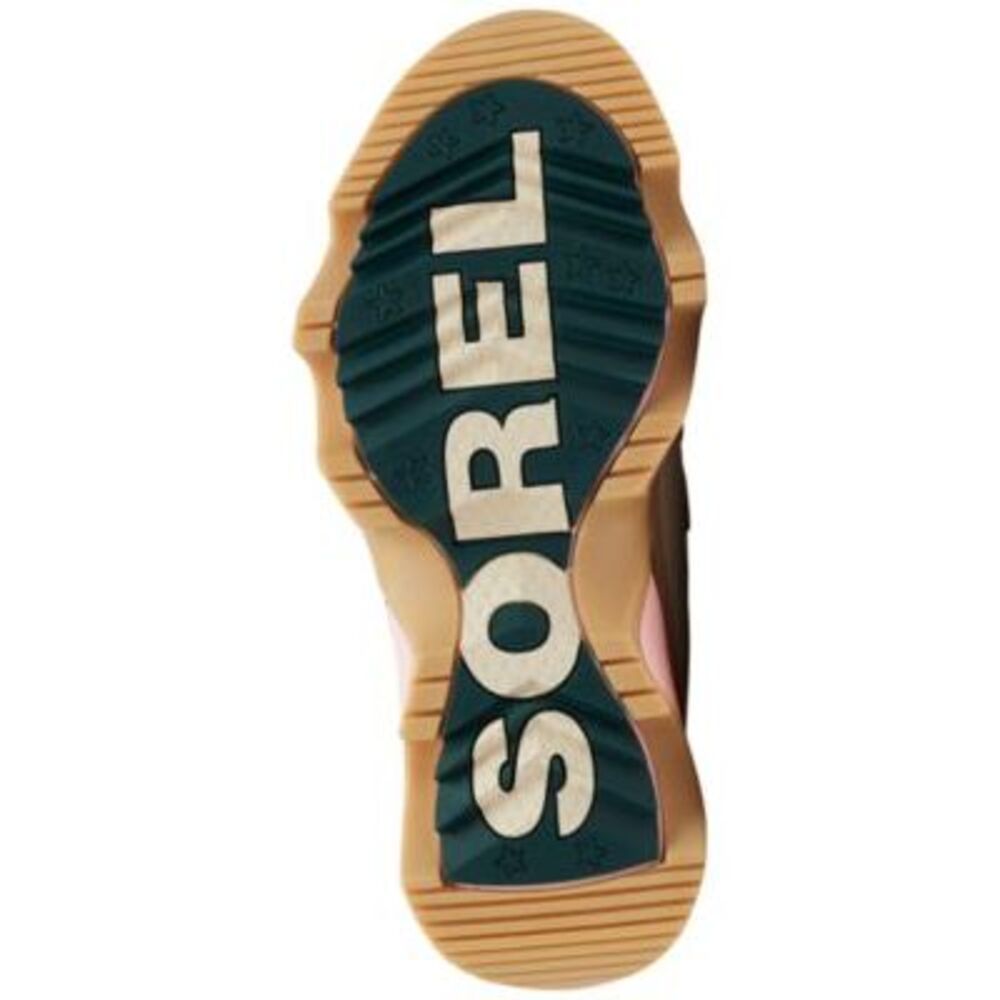 SOREL Womens Beige 1-1/2" Platform Caribou Toe Wedge Hiking Boots 5.5 - Picture 4 of 4